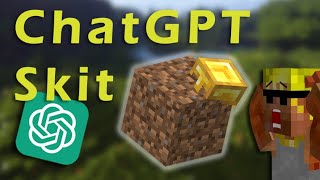 The Sacred Dirt Block | ChatGPT Minecraft Skit