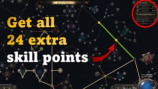 All 24 EXTRA Weapon skill points locations in Path of Exile 2