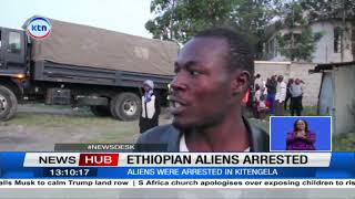 58 Ethiopian aliens arrested in Kitengela en route to South Africa