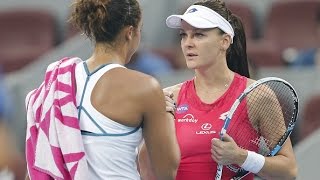 2015 China Open Round of 16 | Agnieszka Radwanska vs Madison Keys | WTA Highlights