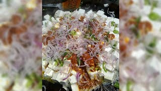 Tawa paneer preparation 🤩