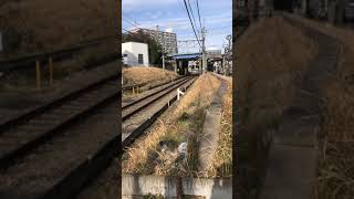 西武新宿線特急小江戸号本川越駅付近の踏切動画