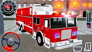 Jugando con Camión de Bomberos - Real Fire Truck Driving Simulator | Juegos Andr