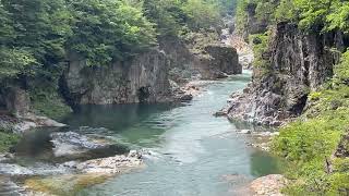 ＜4K高画質動画＞栃木県　鬼怒川　龍王峡/虹見の滝