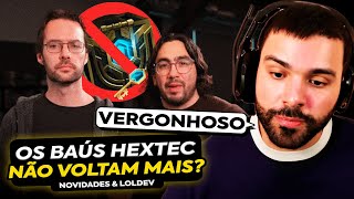 🚨 A RIOT ERROU FEIO TIRANDO AS CAIXINHAS DO LOL? MINERVA REAGE A ATUALIZAÇÃO DEV