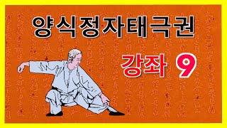 양징보 정만청 선생의 명작 【양식정자태극권】 강좌 9 : 포호귀산~주저간추