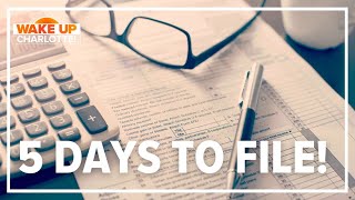 Five days left to file your taxes
