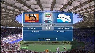 AS Roma - Pescara 1-1 | Serie A | 21.04.2013