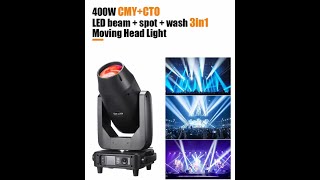 LED 400W BSW 3 in 1 Moving Head Light With CMY + CTO