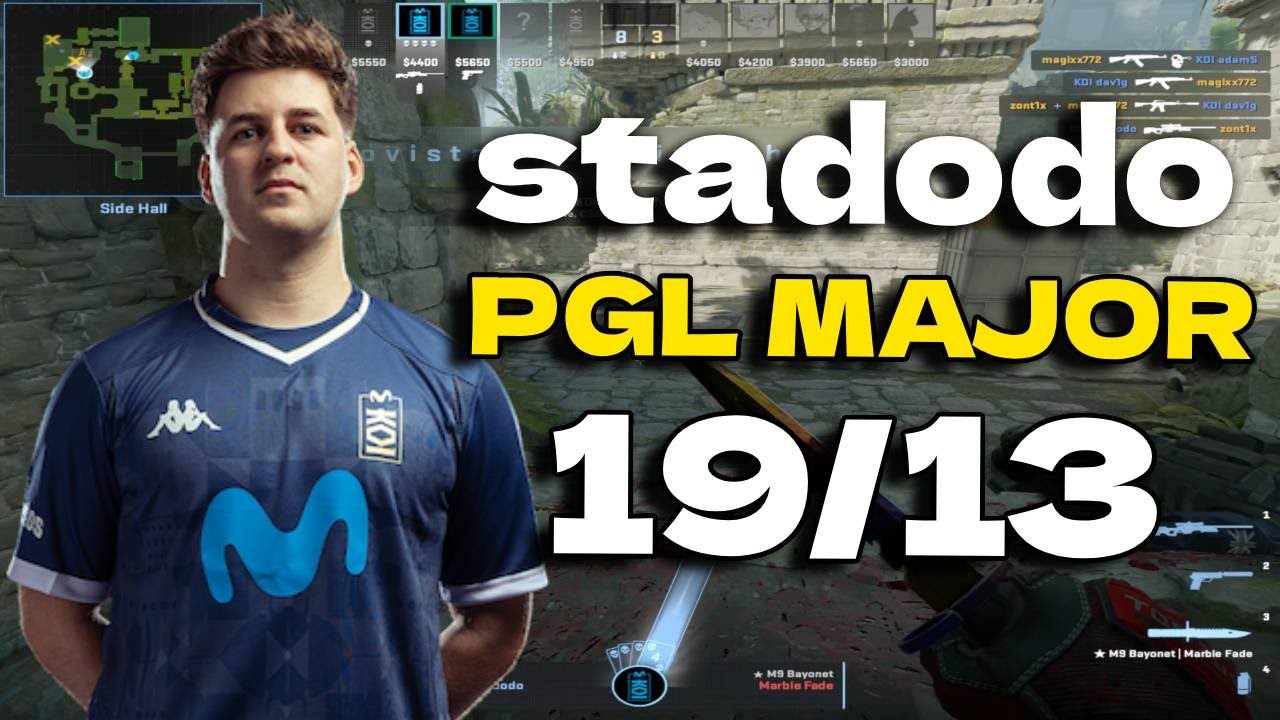 CS2 POV KOI Stadodo (19/13) Vs Spirit (Ancient) PGL CS2 Major ...