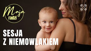 Maja radzi jak wykonać sesję z niemowlakiem I Sesja z użyciem tylko jednej lampy #7