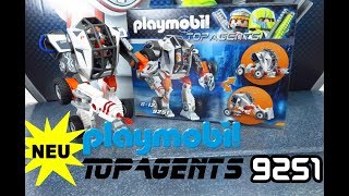 NEU: PLAYMOBIL Top Agents - 9251 Agent T.E.C.'s Mech - by besserePreise.com