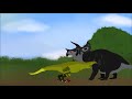 triceratops vs ekrixinatosaurus pivot animation