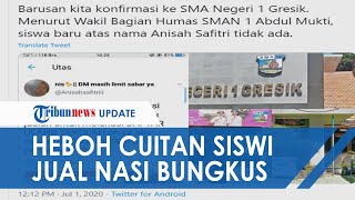 Viral Cuitan Siswa Jual Nasi Bungkus untuk Bayar Daftar Ulang, Pihak Sekolah Resah Beri Klarifikasi