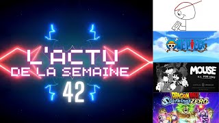 L 'actu de la semaine 42: One Piece, Bleach, DB sparking 0, PS et de la musique et bien plus