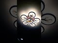 new models chandelier light 3in1 colour with remote control with bluetooth speaker homedecoration