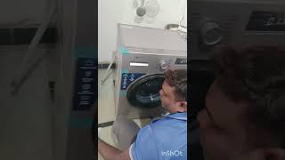 motorola washing machine 8kg fully automatic installation process and delivery process.