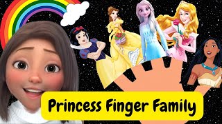 Princess Finger Family Song | Disney Princesses Finger Family | Nursery Rhymes & Kids Songs