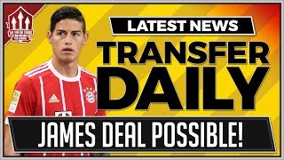 James RODRIGUEZ To Man Utd? Manchester United Transfer News