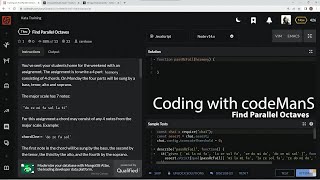 Codewars 7 kyu Parallel Octaves JavaScript