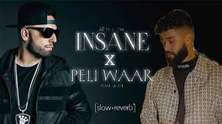 Insane X Peli Waar | ft.ap dhillon and imran khan | [slow+reverb]lo-fi mix 🎶