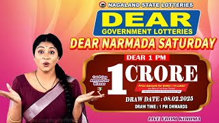 LOTTERY LIVE DEAR 1 PM 08.02.2025 NAGALAND STATE LOTTERY LIVE DEAR LOTTERY LIVE LOTTERY SAMBAD LIVE