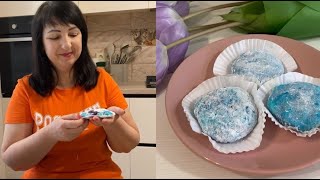 Тестую рецепт тістечка Моті (Mochi). Що у мене вийшло. Показую результат #mochi #готуємовдома #готую