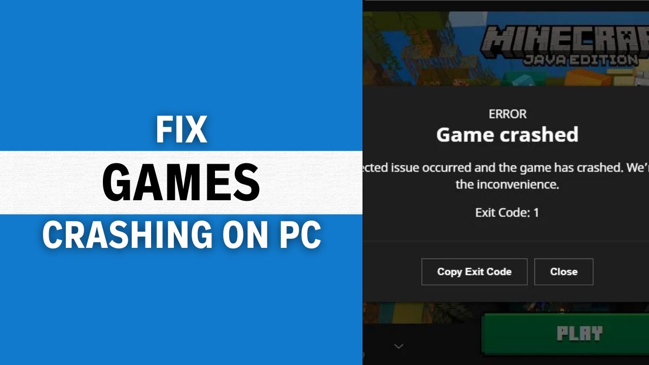 How To Fix Games Crashing On PC Or Laptop On Windows 11 (FIXED) - YouTube