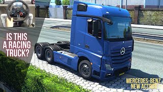 Mercedes-benz New Actros - Euro Truck Simulator 2 | g29 Steering Wheel w/ Cluth Shifter