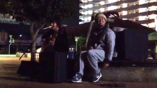 2016.1.10美浜ストリート♪前田秀幸モノマネ