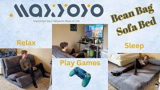 MAXYOYO Bean Bag Sofa Bed |  The Perfect Versatile Piece of Furniture