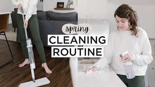 Minimalist SPRING CLEANING Routine | Deep Clean With Me