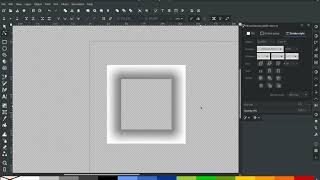 Creating a rectangular gradient frame in Inkscape - Option 2: with gradient mesh
