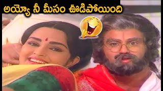 అయ్యో నీ మీసం ఊడిపోయింది | Balakrishna \u0026 Subhalekha Sudhakar Ultimte Comedy Scenes | Comedy Adda