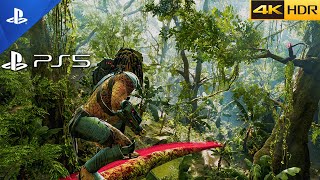 (PS5)Predator: Hunting Grounds | MOVIE LIKE ULTRA Realistic Graphics Gameplay [4K 60FPS HDR]