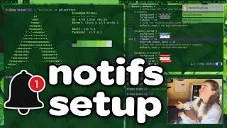 Notifications on Linux window managers (notify-send & dunst)