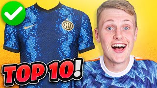 The Top 10 BEST New 21/22 Football Kits!