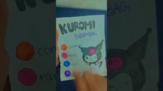 Kuromi blind bag💜 #blindbag #shorts #shortsvideo #squishy #unboxing #paper diy#kuromi #sanrio #diy