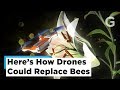 Pollinating with Drones