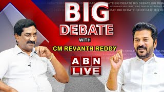 🔴LIVE : ABN MD Radhakrishna Big Debate With CM Revanth Reddy || ABN Telugu