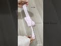 how to make a ribbon hairclip 🎀🤔 diy shorts hairclip handmade tutorial