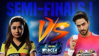 Chennai Swaggers vs Azamgarh Royals 1st Semi-Final Full Match Highlights | Box Cricket League 2019