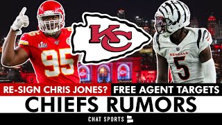 Kansas City Chiefs Rumors On 2024 NFL Free Agency | Chiefs RE-SIGNING Chris Jones In 2024?