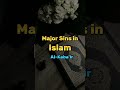 major sins is islam🙏🙏 shortvideo youtubeshorts islam