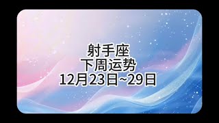 【靜電魚】射手座下周運勢：12月23日~29日  #射手座 #星座 #周運 #運勢 #占星 #靜電魚說占星#星座#占星術#月運#占卜#運勢#玄學#室女座