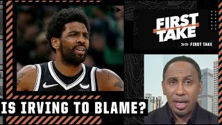 Stephen A. is holding Kyrie Irving accountable for the Nets’ struggles in the playoffs | First Take