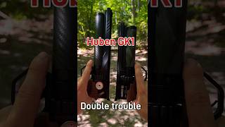 Huben GK1 shorty vs. full length - Ultimate lethal AIR pistols #huben #gk1 #25cal