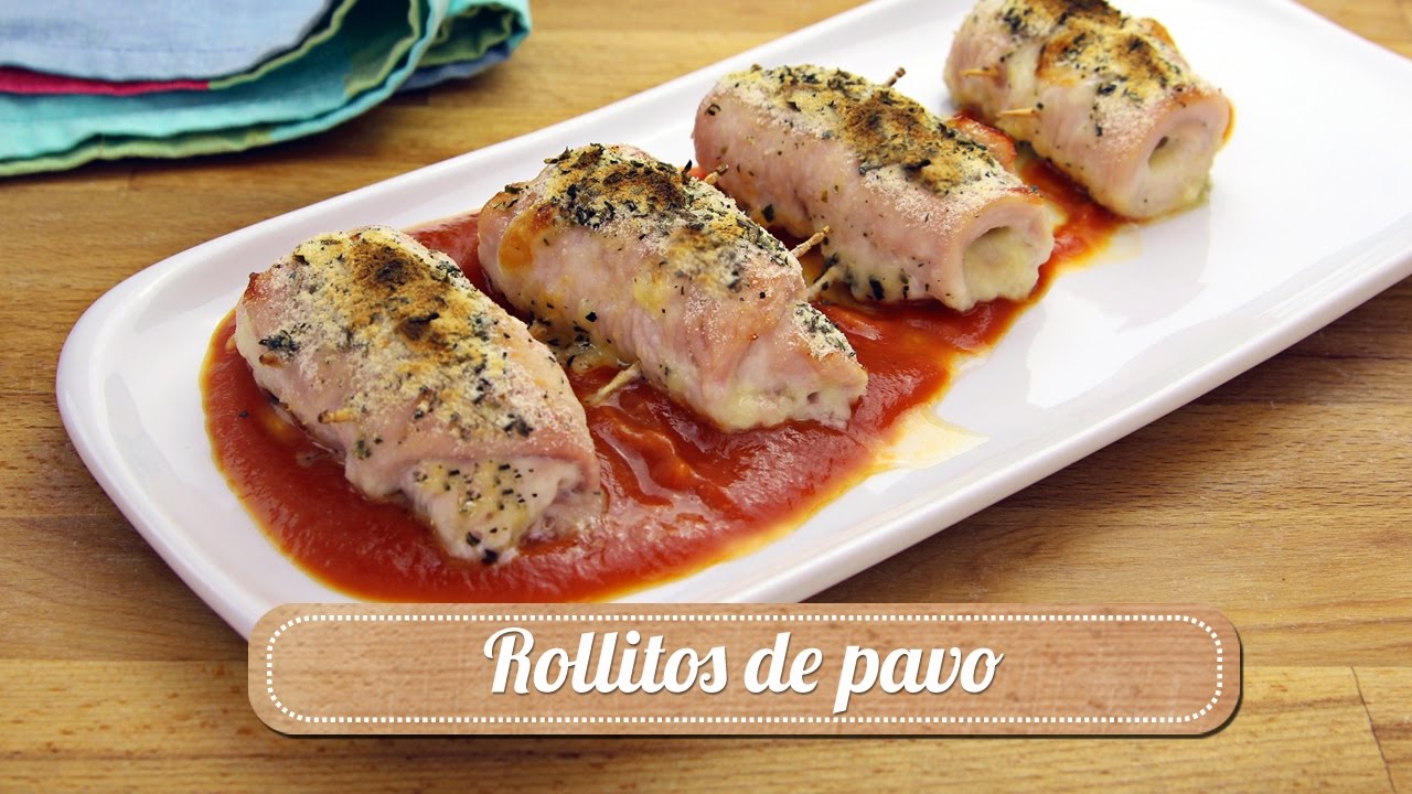 Rollitos De Pavo Queso Y Bacon - YouTube