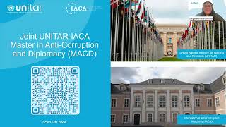 Master in Anti-Corruption and Diplomacy 2024 - Q\u0026A Session