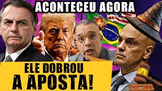 Se Cumpriu: MORAES DOBROU A APOSTA AGORA ISTO ACABA DE ACONTECER a Bolsonaro! AP REGINALDO ROLIM